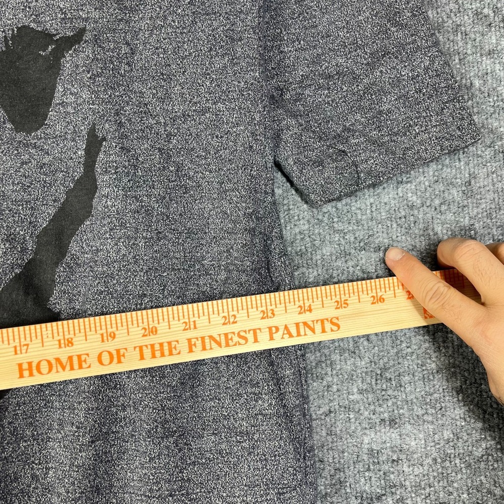 Capitol One Piece Henley Union Suit unisex Gray Cotton Kyoto Graphic Sleepwear - Picture 7 of 16